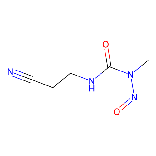 N'-(2-Cyanoethyl)-N-methyl-N-nitrosourea structure