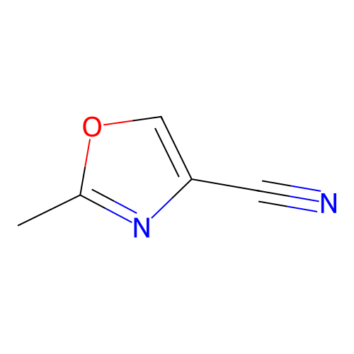 2-Methyl-1,3-oxazole-4-carbonitrile structure