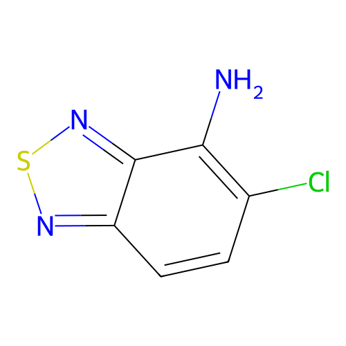 4-Amino-5-chloro-2,1,3-benzothiadiazole structure