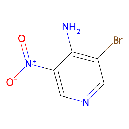 4-Amino-3-bromo-5-nitropyridine structure
