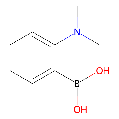 (2-(Dimethylamino)phenyl)boronic acid structure