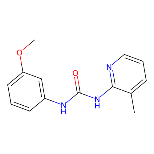 1-(3-Methoxyphenyl)-3-(3-methylpyridin-2-yl)urea structure