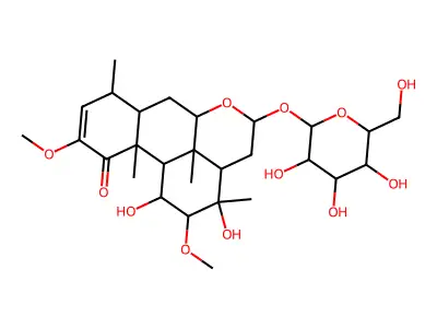 Picrasinoside G structure