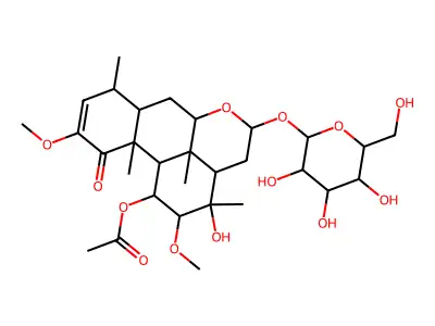 Picrasinoside E structure