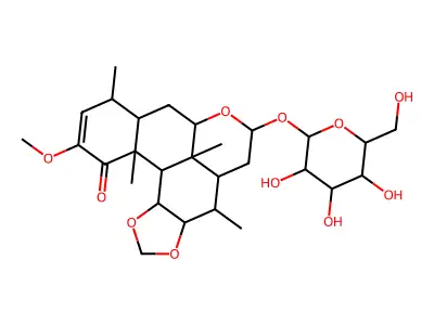 Picrasinoside C structure