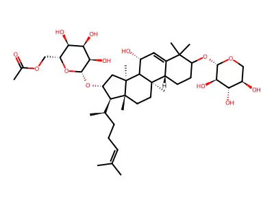 Hebevinoside III structure