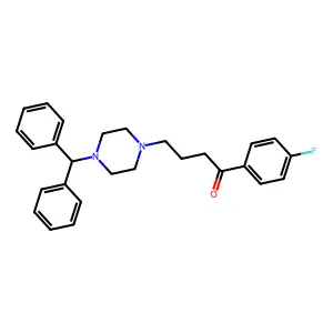 Dipfluzine structure