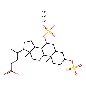 Ursodeoxycholate-3-sulfate structure