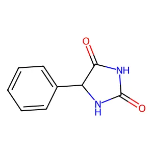 5-苯基乙内酰脲 structure