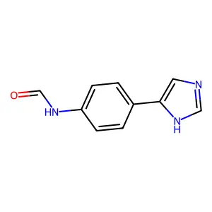 Formamide, N-(4-(1H-imidazol-4-yl)phenyl)- structure