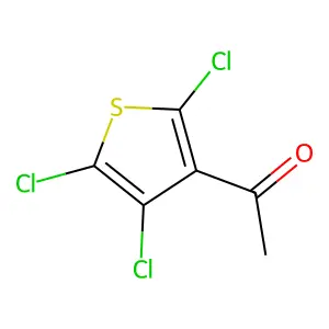 Ethanone, 1-(2,4,5-trichloro3-thienyl)- structure