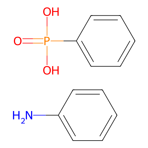 Aniline;phenylphosphonic acid structure