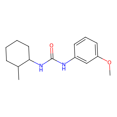 1-(3-Methoxyphenyl)-3-(2-methylcyclohexyl)urea structure