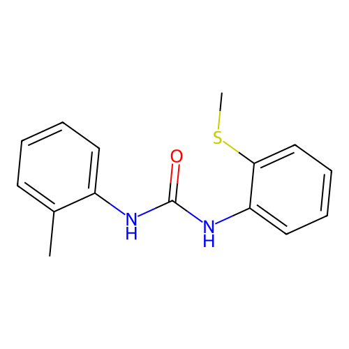 1-(2-Methylphenyl)-3-(2-methylsulfanylphenyl)urea structure