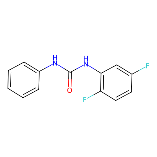 1-(2,5-Difluorophenyl)-3-phenylurea structure