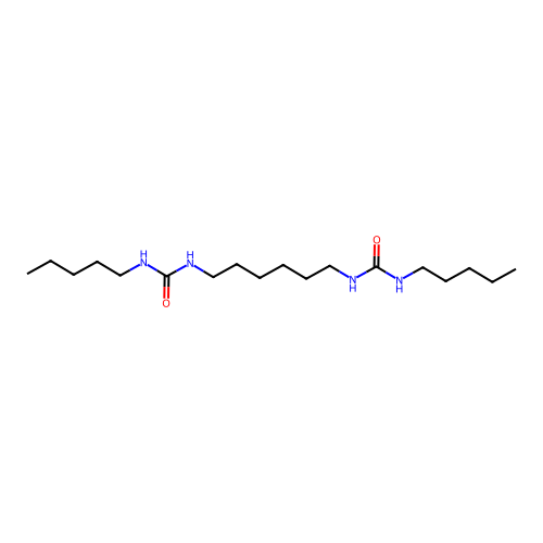 Urea, N,N''-1,6-hexanediylbis[N'-pentyl- structure