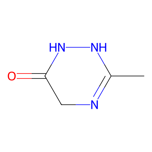 1,2,4-Triazin-6(1H)-one, 2,5-dihydro-3-methyl- structure