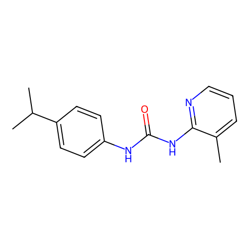 1-(3-Methylpyridin-2-yl)-3-(4-propan-2-ylphenyl)urea structure