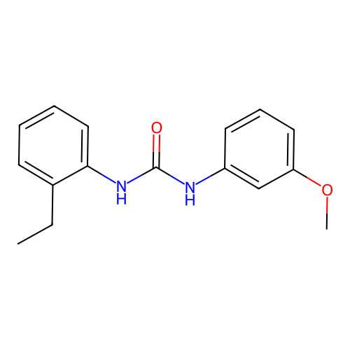 1-(2-Ethylphenyl)-3-(3-methoxyphenyl)urea structure