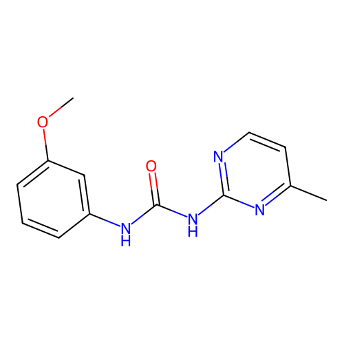 1-(3-Methoxyphenyl)-3-(4-methylpyrimidin-2-yl)urea structure