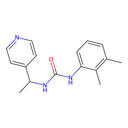 1-(2,3-Dimethylphenyl)-3-(1-pyridin-4-ylethyl)urea structure