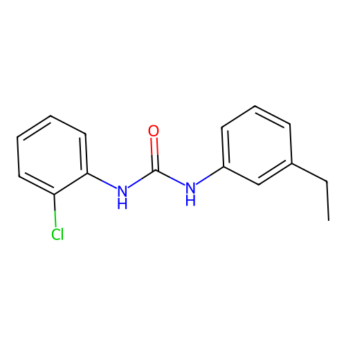 1-(2-Chlorophenyl)-3-(3-ethylphenyl)urea structure