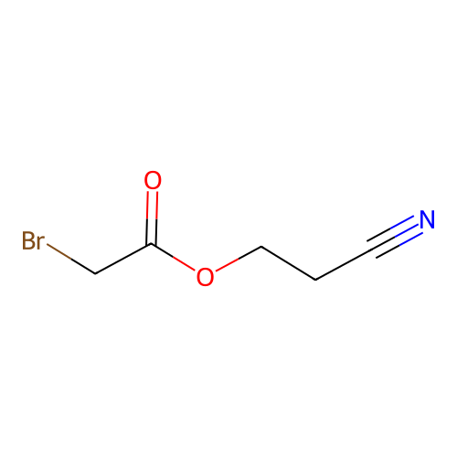 2-Cyanoethyl 2-bromoacetate structure