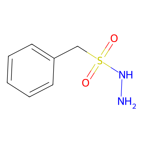 Phenylmethanesulfonohydrazide structure