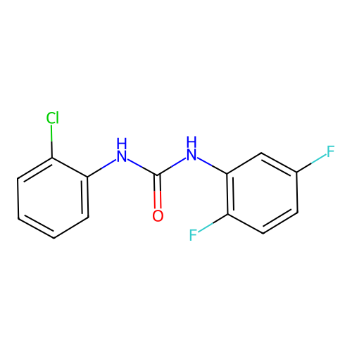 1-(2-Chlorophenyl)-3-(2,5-difluorophenyl)urea structure
