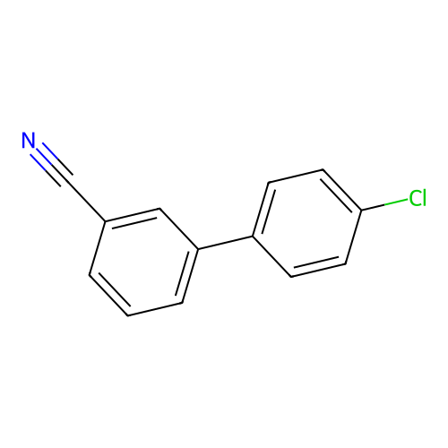 3-(4-Chlorophenyl)benzonitrile structure