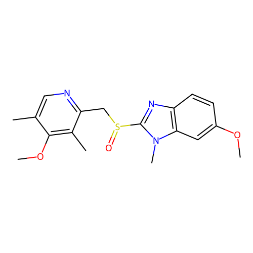 N-Methyl omeprazole structure