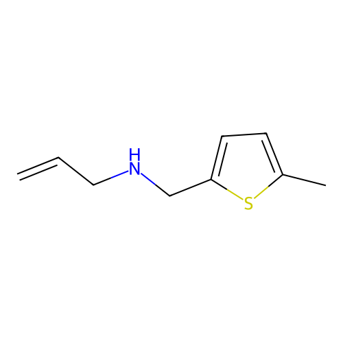 N-((5-Methylthiophen-2-yl)methyl)prop-2-en-1-amine structure