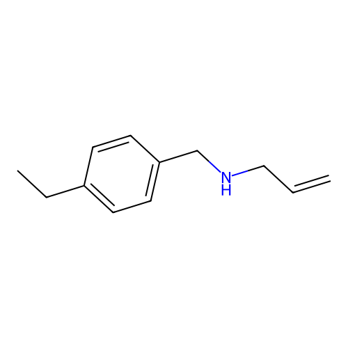N-[(4-ethylphenyl)methyl]prop-2-en-1-amine structure