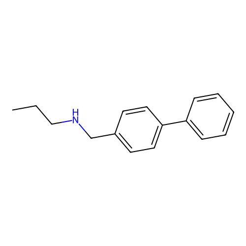 ({[1,1'-Biphenyl]-4-yl}methyl)(propyl)amine structure