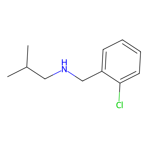 (2-Chlorobenzyl)isobutylamine structure