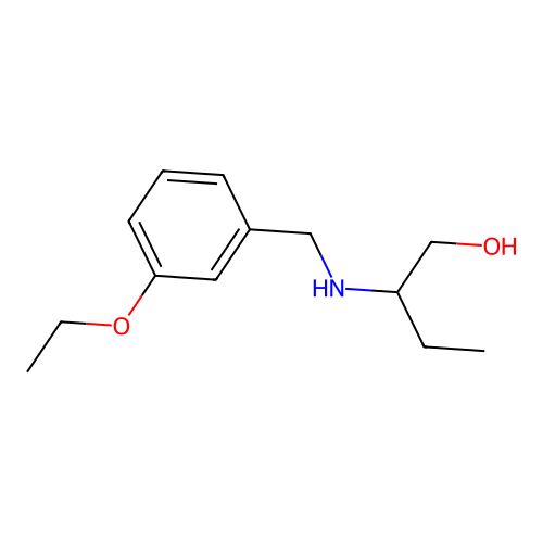 2-((3-Ethoxybenzyl)amino)butan-1-ol structure