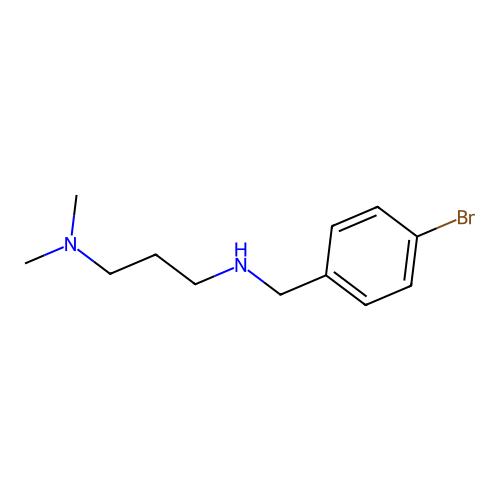 N1-(4-Bromobenzyl)-N3,N3-dimethylpropane-1,3-diamine structure