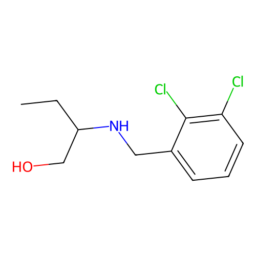 2-[(2,3-Dichlorophenyl)methylamino]butan-1-ol structure