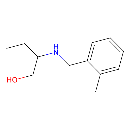2-[(2-Methylbenzyl)amino]-1-butanol structure
