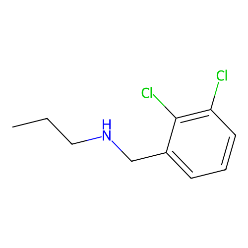 [(2,3-Dichlorophenyl)methyl](propyl)amine structure