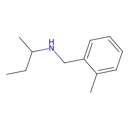 N-(2-methylbenzyl)butan-2-amine structure