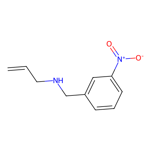 [(3-Nitrophenyl)methyl](prop-2-en-1-yl)amine structure