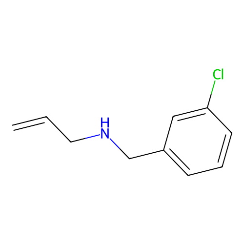 [(3-Chlorophenyl)methyl](prop-2-en-1-yl)amine structure