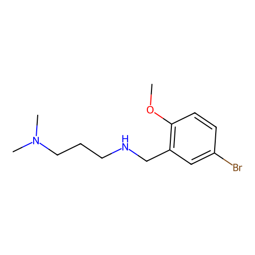 N1-(5-Bromo-2-methoxybenzyl)-N3,N3-dimethylpropane-1,3-diamine structure