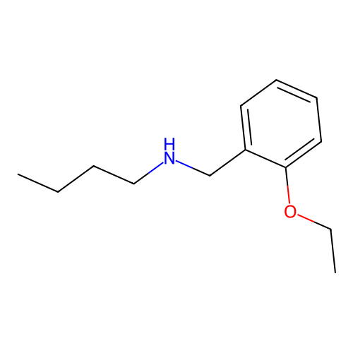 Butyl[(2-ethoxyphenyl)methyl]amine structure