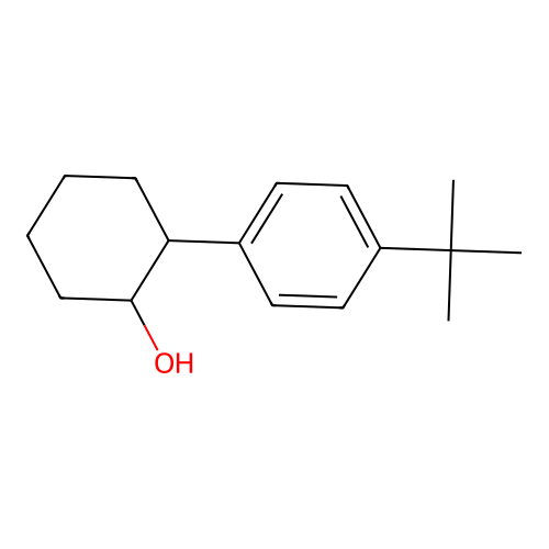 trans-2-(4-tert-Butylphenyl)cyclohexanol structure