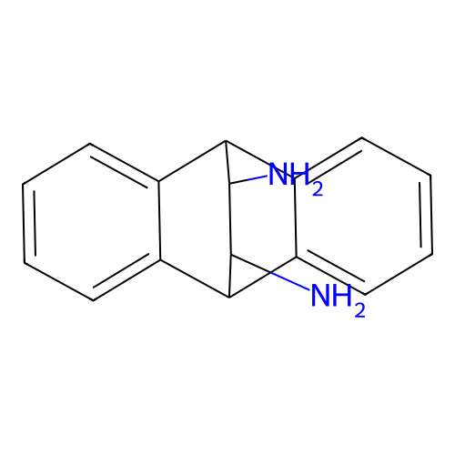 Tetracyclo[6.6.2.02,7.09,14]hexadeca-2,4,6,9,11,13-hexaene-15,16-diamine structure