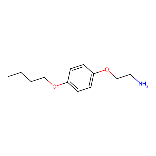 2-(4-Butoxyphenoxy)ethanamine structure
