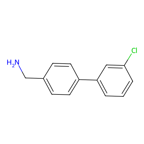 3'-Chloro(1,1'-biphenyl)-4-methanamine structure