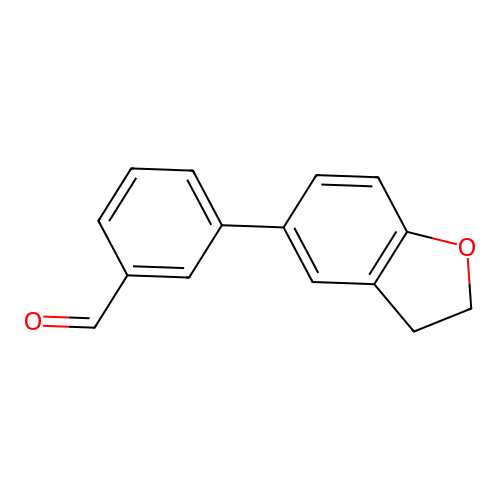 3-(2,3-Dihydrobenzofuran-5-yl)benzaldehyde structure